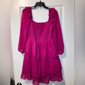 💕Smocked Ruffle Mini Dress 💕